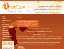Tablet Screenshot of hotyogamassapequa.com